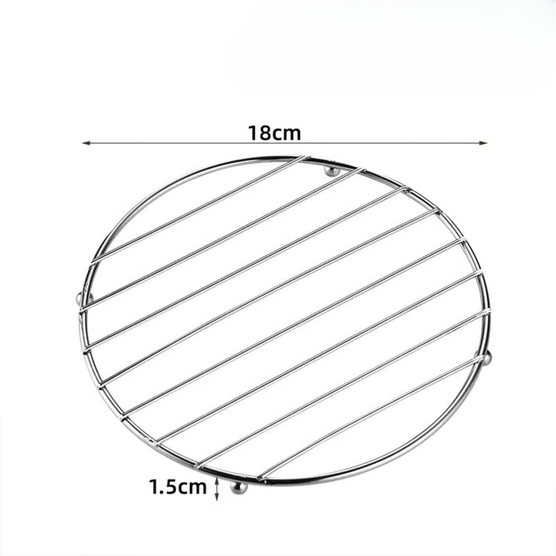 Stainless Steel Trivet For Pot Steamer Rack Durable Cooking Baking Rack For Pans Cooling And Stea 7
