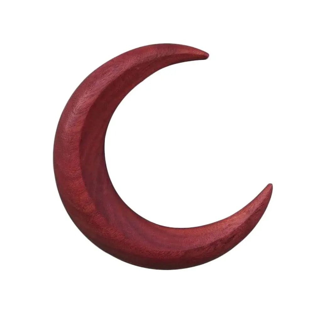 Wooden Crescent Hair Pin Handcrafted MoonShaped Wooden Hair Stick For Women Elegant Long Hair Acce 4