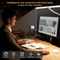 LED Desk Lamp With Stepless Dimmable Light Adjustable Gooseneck DoubleSingle Head Architect Desk 4