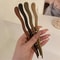 Elegant Chinese Style Wood Hair Stick for Women | Vintage Hanfu Hairpin Headwear Accessory