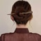 Elegant Chinese Style Wood Hair Stick for Women | Vintage Hanfu Hairpin Headwear Accessory