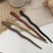 Elegant Chinese Style Wood Hair Stick for Women | Vintage Hanfu Hairpin Headwear Accessory