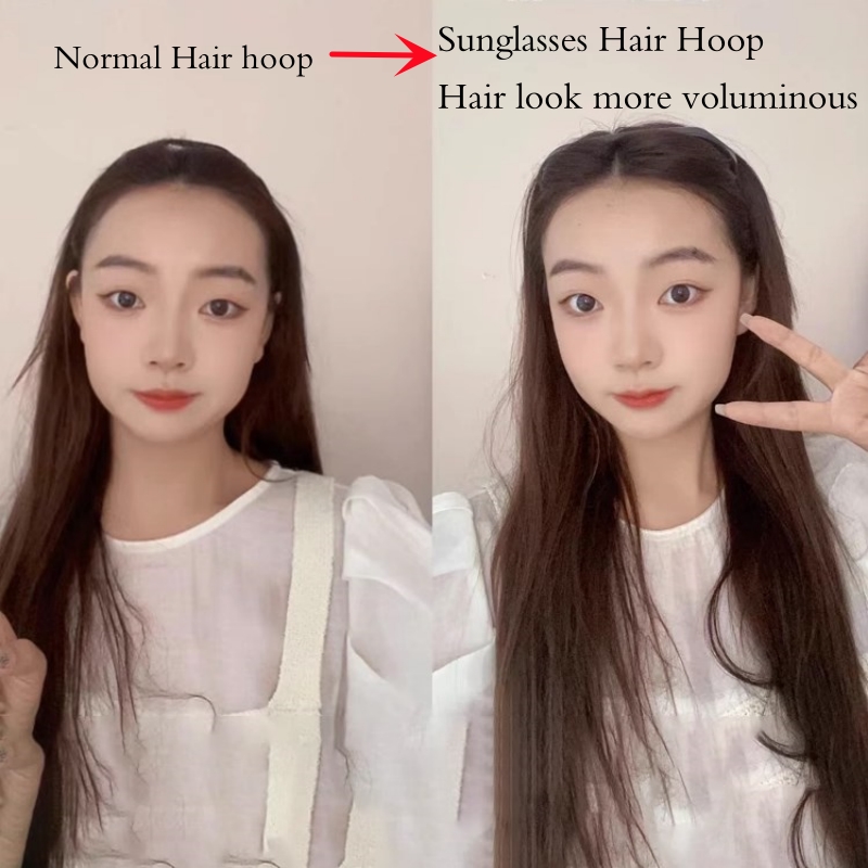 Trendy Acrylic Hairband For Women Toothed AntiSlip Fashion Headband 4