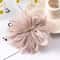 Big Spring Hair Claw Clips For Women Metal Chiffon Flowers Ponytail Holder Hairpin Barrettes 4