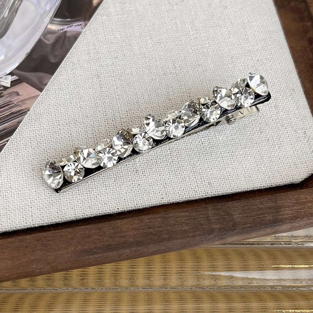 UXSL Super Flash Colorful Rhinestone Hair Clips For Women Fashion Side Hairpin Barrettes For Girls 2