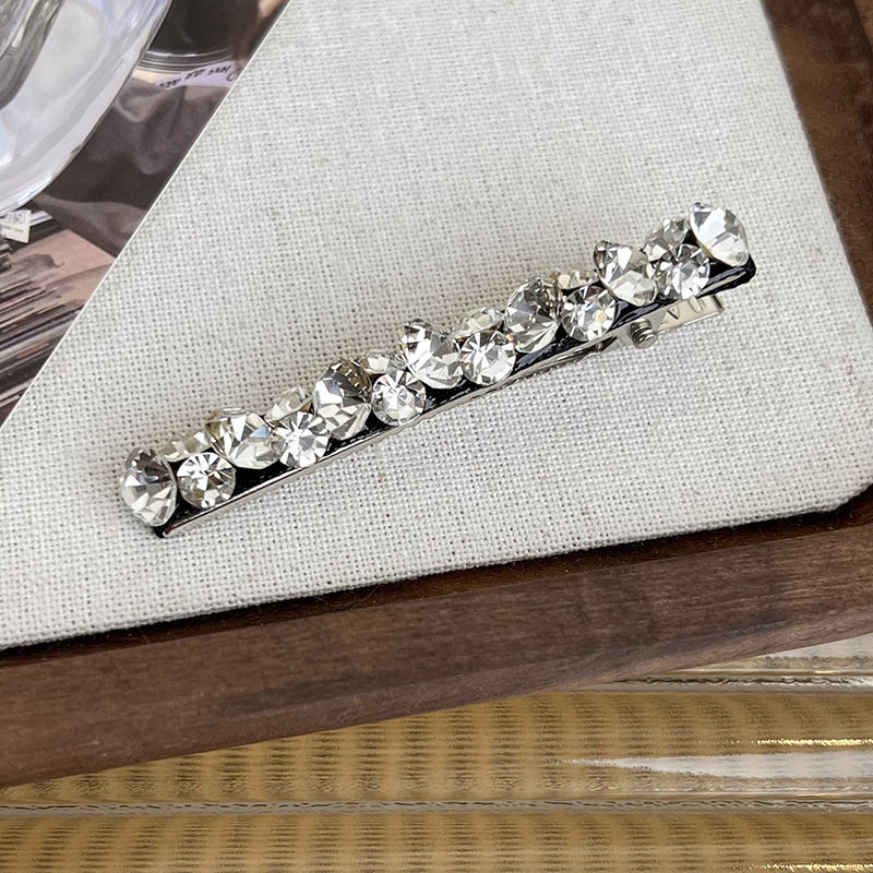 UXSL Super Flash Colorful Rhinestone Hair Clips For Women Fashion Side Hairpin Barrettes For Girls 2