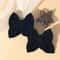 Girls Cute Velvet Bow Hair Clip With Diamond Embellishments Safe Alloy Hair Accessory For Kids Gif 2