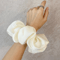 Oversized Silk Scrunchies For Women Chiffon Hair Tie For Ponytail Holder Koreaninspired Elastic He 1