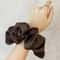 Oversized Silk Scrunchies For Women Chiffon Hair Tie For Ponytail Holder Koreaninspired Elastic He 7
