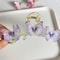 Elegant Pearl Bow Butterfly Hair Clip For Women Sweet Crab Claw Headdress Accessory 5