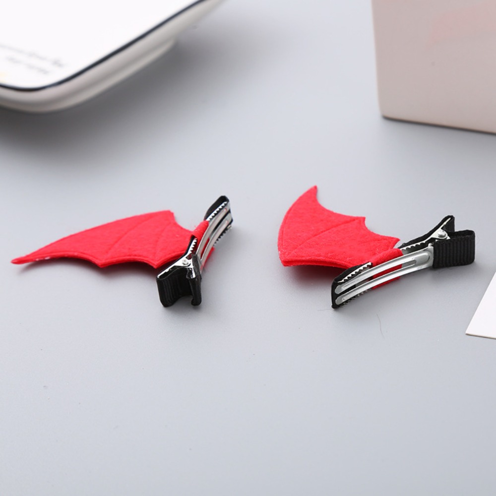 Sweet Bat Wings Spring Hair Clip Cute Bangs Hairpin For Daily Styling 3