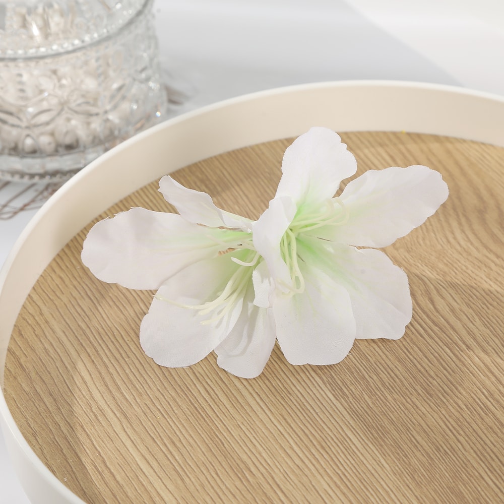 Canna Flowers Hair Clips Elegant Hawaii Bridal Flower Clips For Weddings And Special Occasions 4