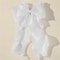 Sweet Blue Chiffon Bow Hair Clips For Girls Satin Bowknot Barrette Hairpin Grip 5