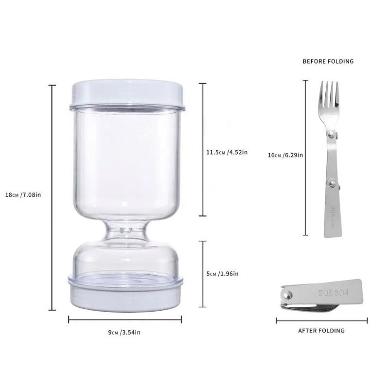 Pickle Jar With Forks Modern Pickles And Olives Dispenser For Kitchen Hourglass Design With Juice 5