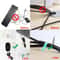 Cable Organizer Ties Silicone Charger Cord Management Clips For Wires Mouse Earphones And Data Cab 1
