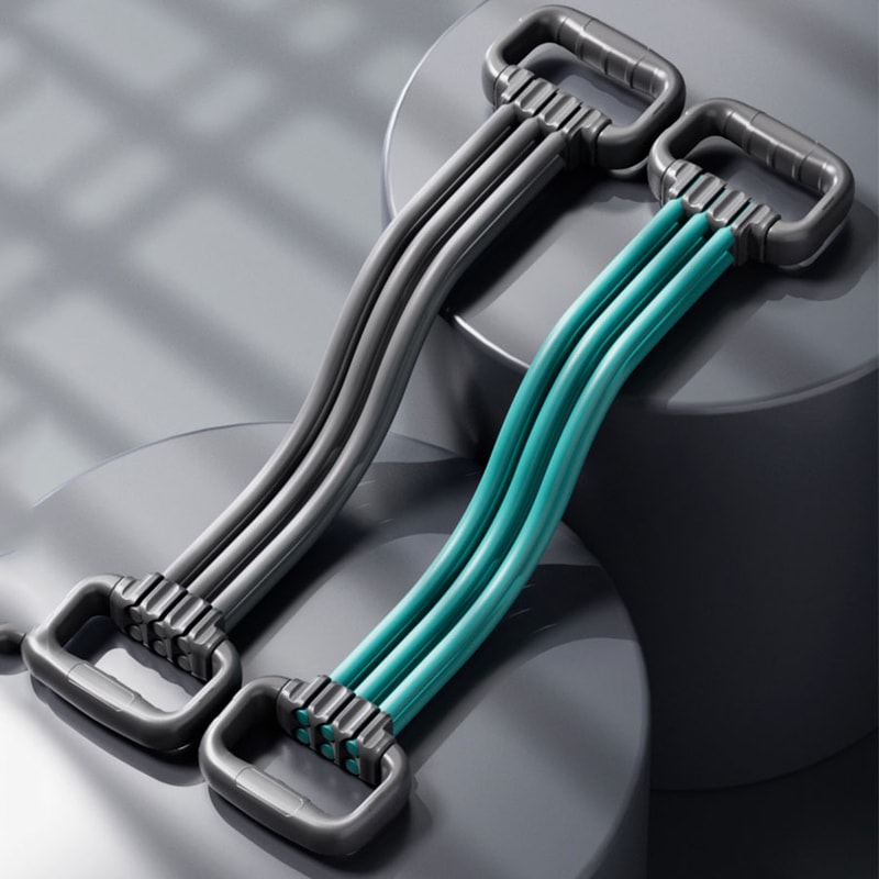 Adjustable Shoulder Back Chest Muscle Trainer With High Elasticity Arm Stretching Elastic Rope Ul 0