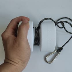 fitness forearm strengthener with non-slip grip, durable wrist roller for recovery and strength training