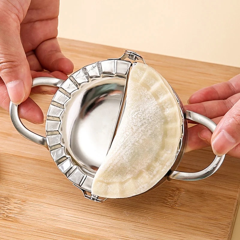 Stainless Steel Dumpling Maker Perfect Dumplings Empanadas And Pierogies In Minutes 1