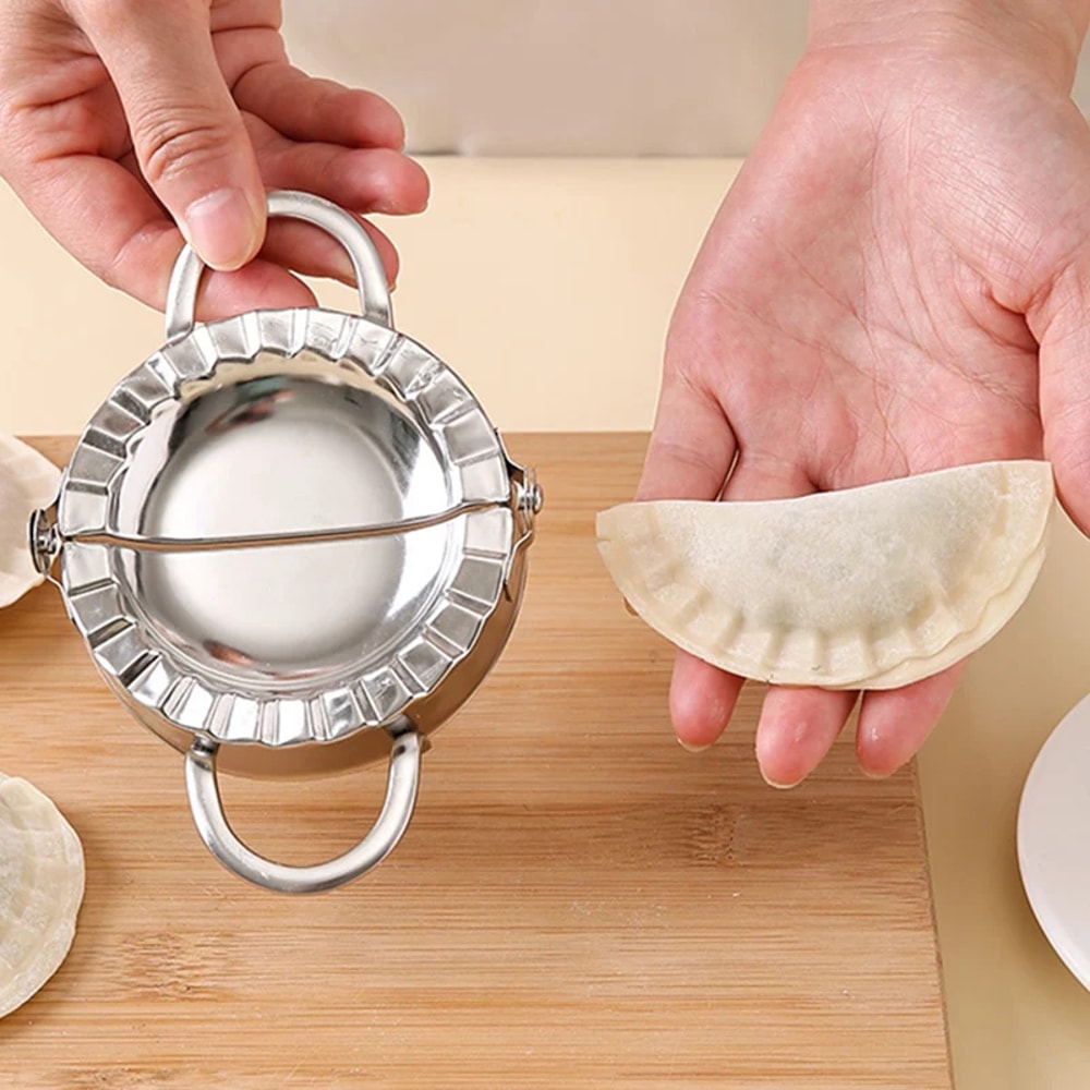 Stainless Steel Dumpling Maker Perfect Dumplings Empanadas And Pierogies In Minutes 2