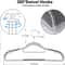Set Of HeavyDuty Dry And Wet Hangers With AntiSlip Pads UltraLight SpaceSaving Organizer 1