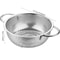 Stainless Steel Colander With Double Handles Fine Mesh Strainer For Fruits Vegetables And Pasta 4