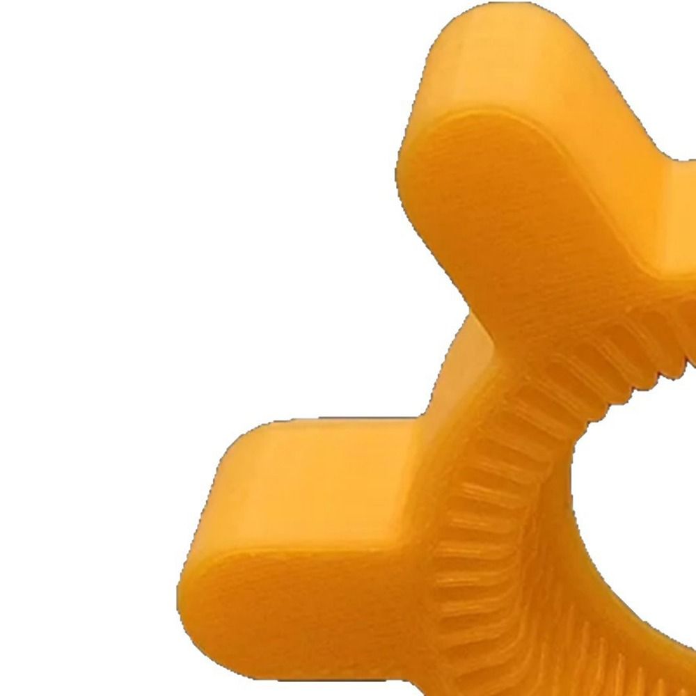 Multifunction Rotary Bottle Cap Opener Yellow Plastic Kitchen Tool For Effortless Opening 4