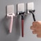 Stainless Steel Razor Hook Wall Adhesive Shaving Shelf Bathroom Kitchen Organizer 0