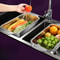Adjustable Stainless Steel Telescopic Sink Filter Basket Perfect For Draining Dishes Spaghetti And