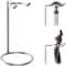 Stainless Steel Shaver Stand For Men Razor Holder Manual Shaver Display Rack Portable Long Handle S 1