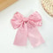 Elegant Satin Layered Bow Hair Clip Silky Ribbon Hairpin For Women Girls 6