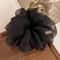 Elegant French Style Puff Chiffon Scrunchies Elastic Hair Ties For Ponytail Bun Decoration 4