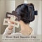 Fashion Oversized Solid Color Square Frosted Hair Shark Clip For Thick Hair Stylish Headdress For 6