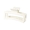 Fashion Oversized Solid Color Square Frosted Hair Shark Clip For Thick Hair Stylish Headdress For 2