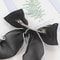 Cute Bow Hair Clip For Women Solid Color Ponytail Clip Stylish Hairpin Barrettes Perfect Gift For 2