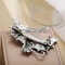 Gothic Flying Cat Hair Clip Vintage Alloy Barrette For Women Perfect For Halloween Cosplay 4