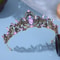GoldColour Bridal Crown Tiara For Weddings And Special Occasions 2