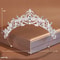 GoldColour Bridal Crown Tiara For Weddings And Special Occasions 1