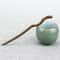 Vintage Green Sandalwood Hairpin Natural Chinese Style Hair Stick For Women Girls AntiquityInspir 3