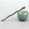 Vintage Green Sandalwood Hairpin Natural Chinese Style Hair Stick For Women Girls AntiquityInspir 6