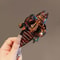 Elegant Enamel Bow Shark Clip HighEnd Acrylic Hair Clip For All Hairstyles 2