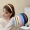 Stylish Solid Fabric Headband For Women Simple Korean Design AllMatch Hair Hoop Accessory For Girl 0