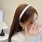Stylish Solid Fabric Headband For Women Simple Korean Design AllMatch Hair Hoop Accessory For Girl 2