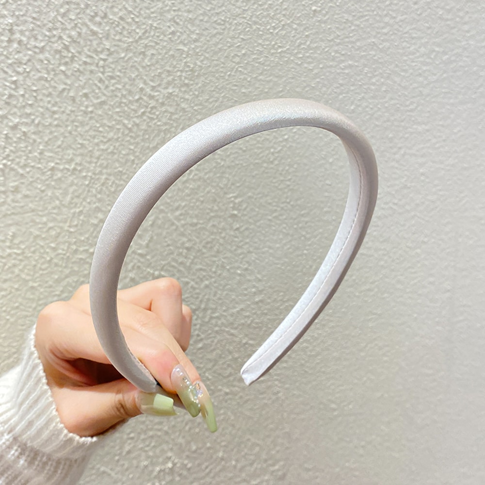 Stylish Solid Fabric Headband For Women Simple Korean Design AllMatch Hair Hoop Accessory For Girl 8