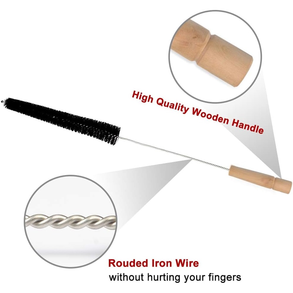 Dryer Vent Cleaner Kit Flexible Lint Remover Brush For Traps Coils 4