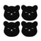 Reusable Pet Hair Remover Sponge For Clothes And Fabrics Machine Washable Black 5