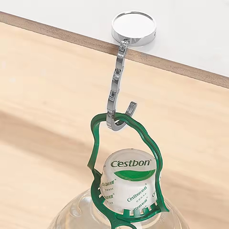 Portable Foldable Bag Hook For Table Edge High LoadBearing Capacity Practical And Convenient 0