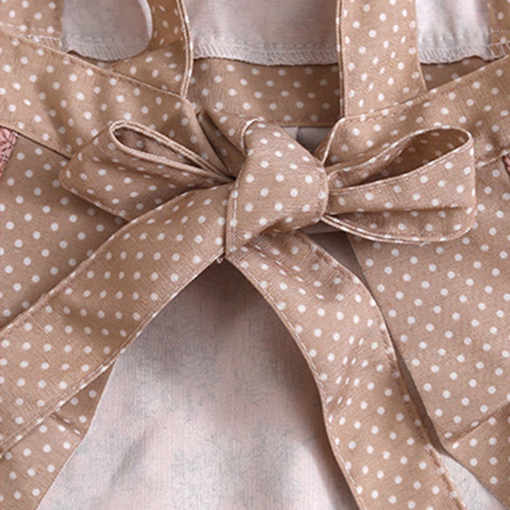 Floral Kitchen Apron with Adjustable Strap and Pocket – Perfect for Cooking, Baking, and Grilling