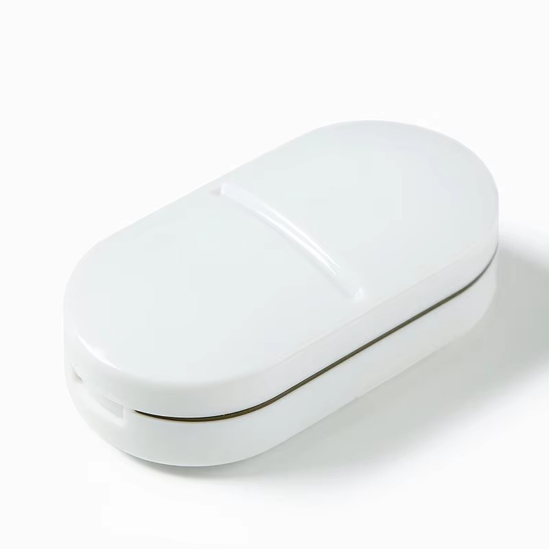 Portable Pill Cutter With Storage Box Adjustable Pill Splitter 3