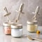 Glass Seasoning Jar With Telescopic Spoon LeakProof And MoistureProof Spice Storage Box For Kitche 1