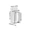 WallMounted Stainless Steel Toothbrush Holder With Cup Rack No Drilling SpaceSaving Bathroom Shelf 3